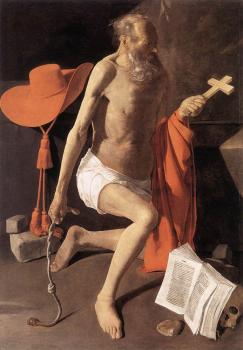 喬治 德 拉 圖爾 Penitent St Jerome 喬治 德 拉 圖爾 Penitent St Jerome